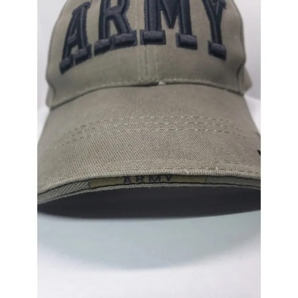 Rothco Army Green Military Baseball Cap Hat Men One Size Adjustable Cotton Canva